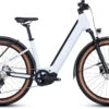 Cube Reaction Hybrid Pro 500 Allroad Easy Entry Flashwhite´n´black -Günstiges Ebike Meister Geschäft CUBE Reaction Hybrid Pro 500 Allroad Easy Entry flashwhite n black 634161 1