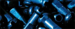 Dt-swiss Alu-Nippel Ø2.0 X 12mm (100 Stück) -Günstiges Ebike Meister Geschäft DT Swiss Alu Nippel O2 0 x 12mm blau