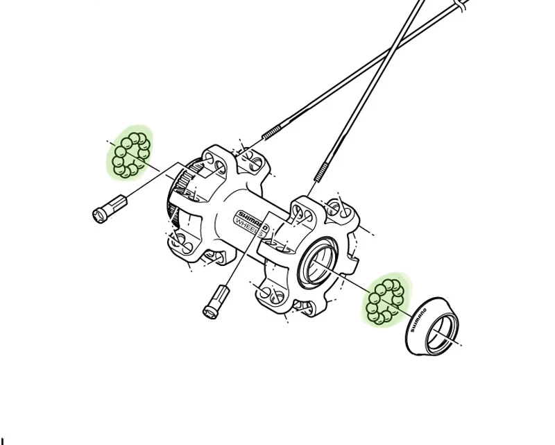 Shimano Stahl Kugeln 5/32" (34 Stück) 4 Shimano Stahl Kugeln 5/32" (34 Stück) – Bild 2