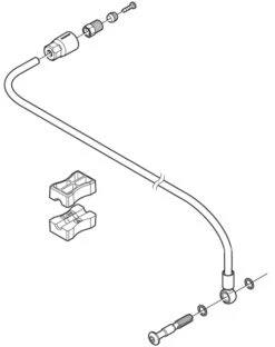 Shimano XTR/XT/SLX SM-BH90-SBM Bremsleitung 2000mm -Günstiges Ebike Meister Geschäft Shimano Bremsleitung SM BH90 SBM