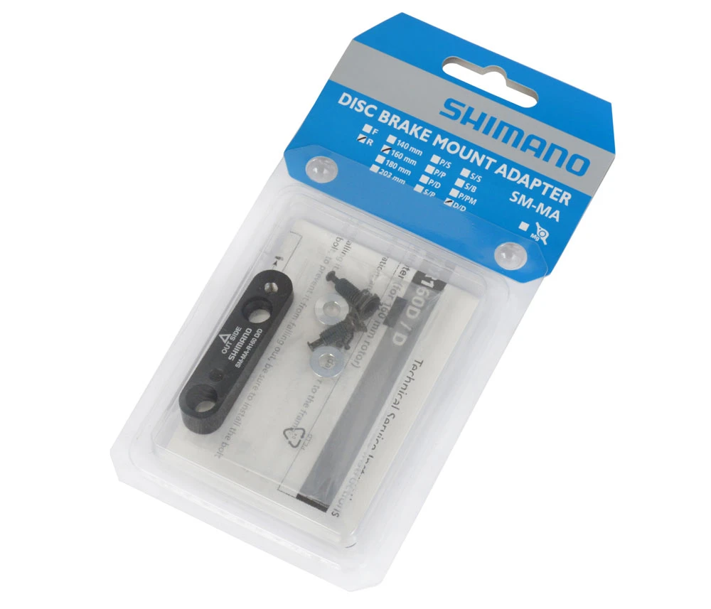 Shimano SM-MA-R160D/D Flat-Mount Adapter Für HR 160mm Bremsscheibe 4 Shimano SM-MA-R160D/D Flat-Mount Adapter Für HR 160mm Bremsscheibe – Bild 2