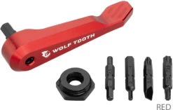 Axle Handle Multitool -Günstiges Ebike Meister Geschäft Wolf Tooth Axle Handle Multi Tool Red 2